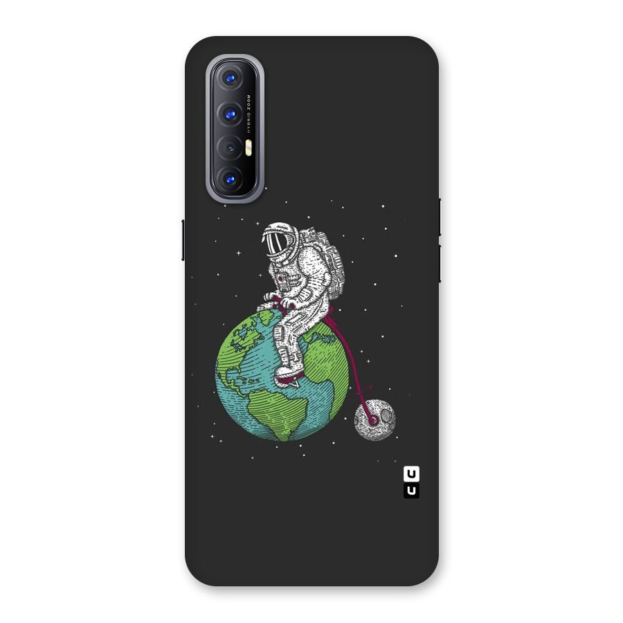 Earth Space Doodle Back Case for Reno3 Pro