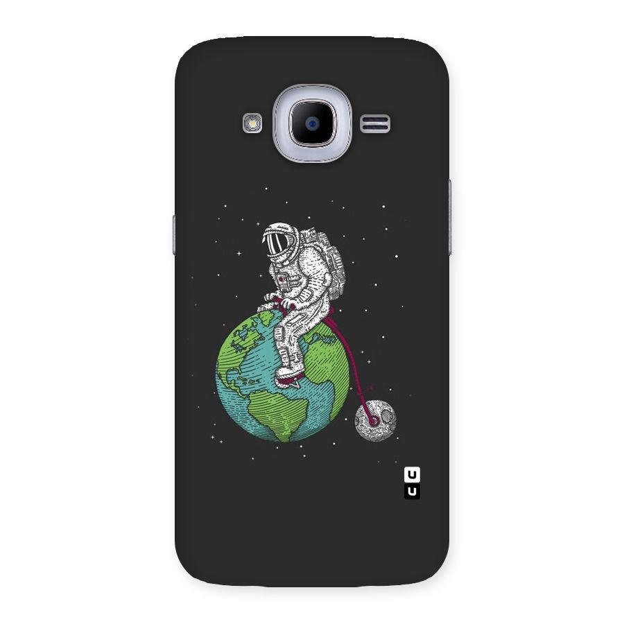Earth Space Doodle Back Case for Samsung Galaxy J2 2016