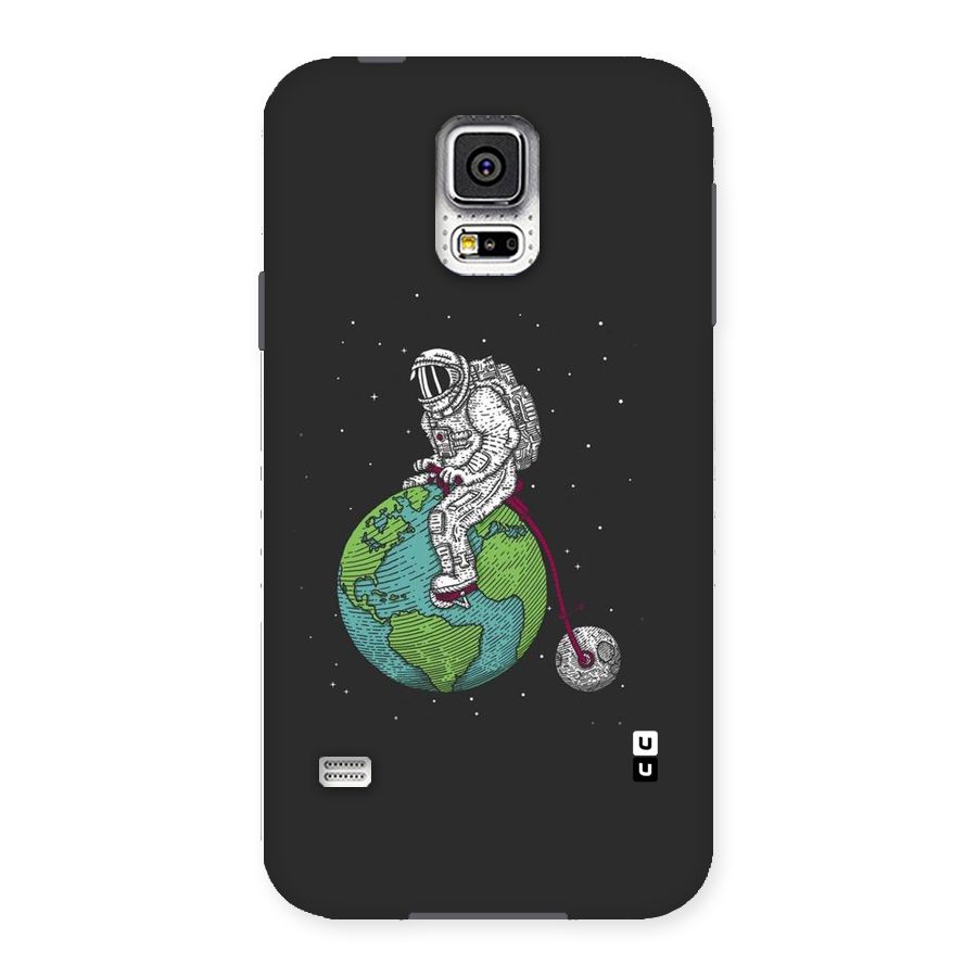 Earth Space Doodle Back Case for Samsung Galaxy S5