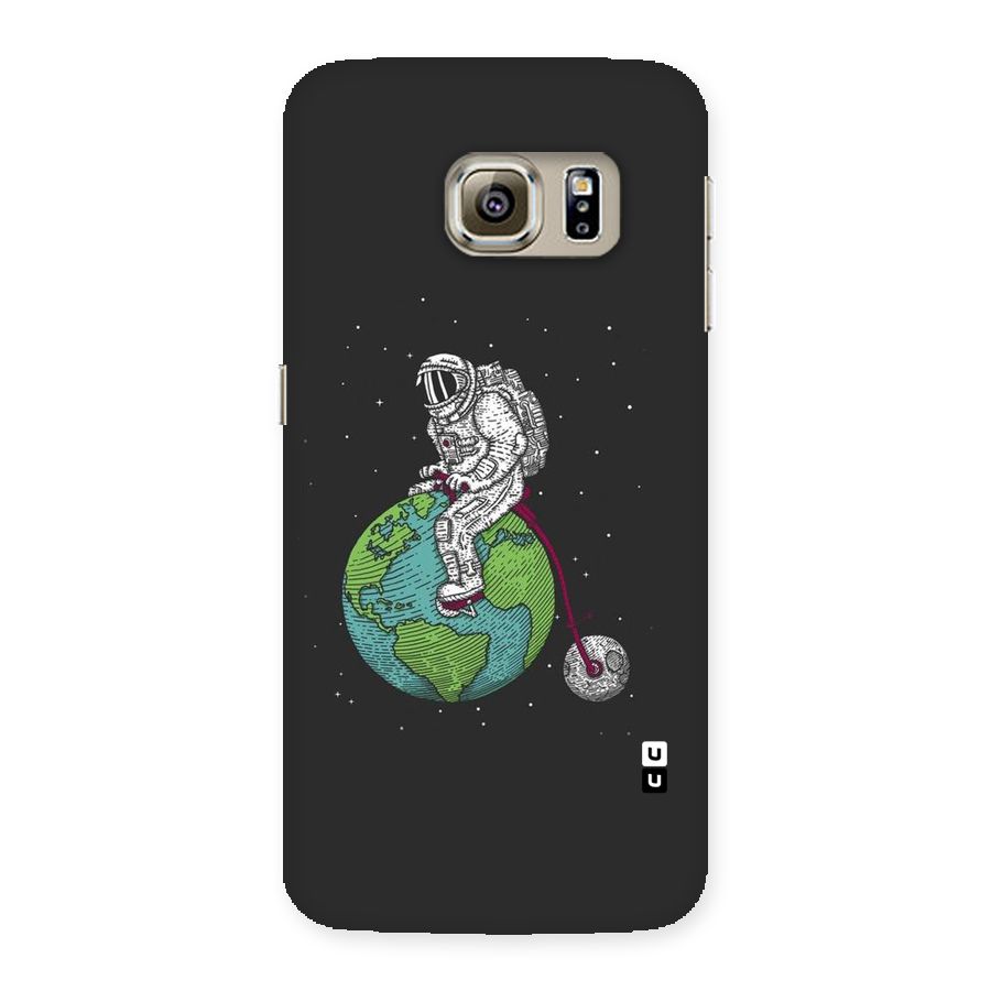 Earth Space Doodle Back Case for Samsung Galaxy S6 Edge