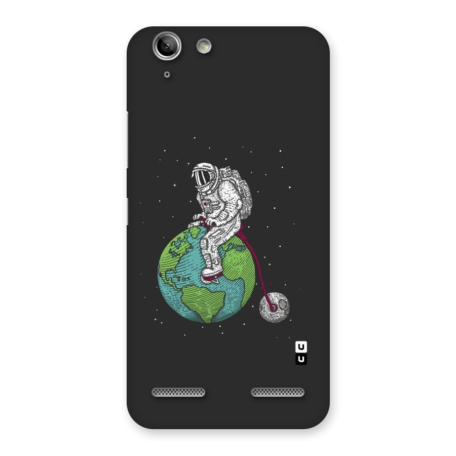 Earth Space Doodle Back Case for Vibe K5 Plus