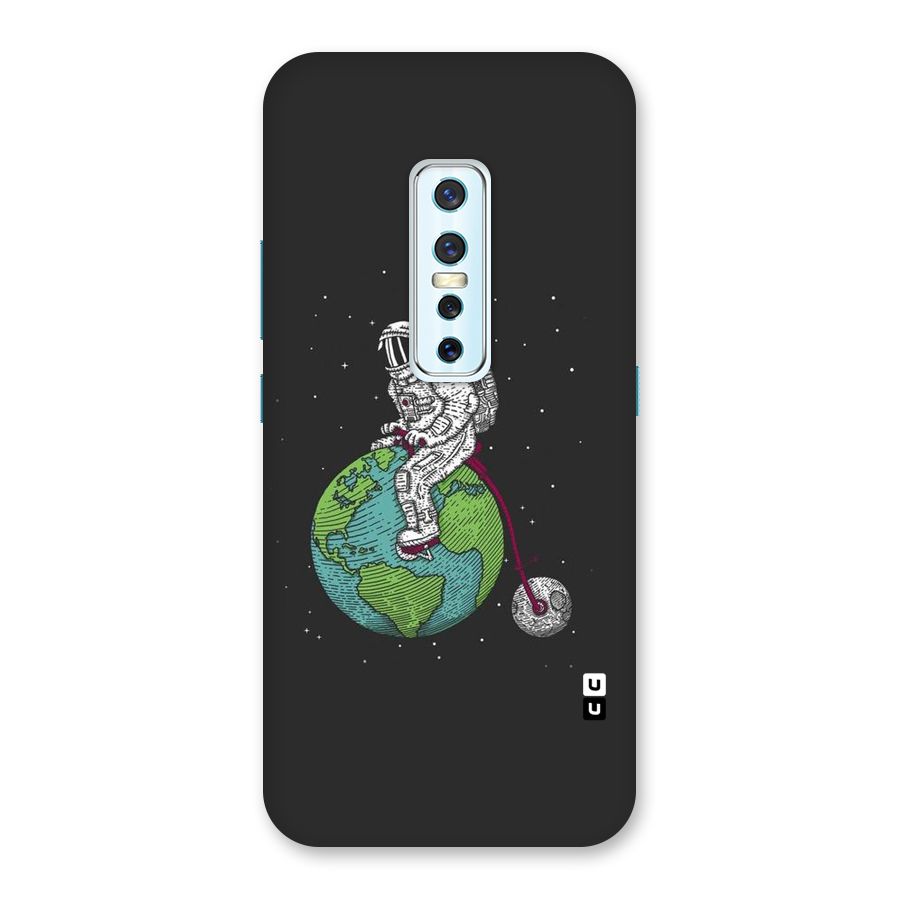 Earth Space Doodle Back Case for Vivo V17 Pro
