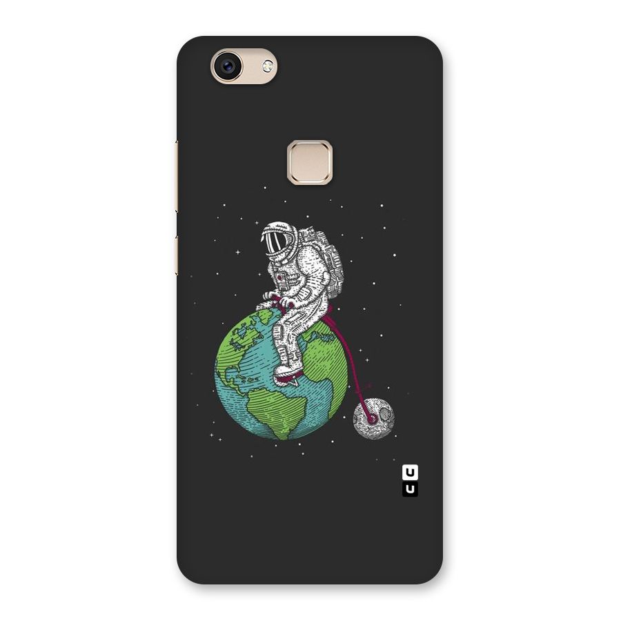 Earth Space Doodle Back Case for Vivo V7