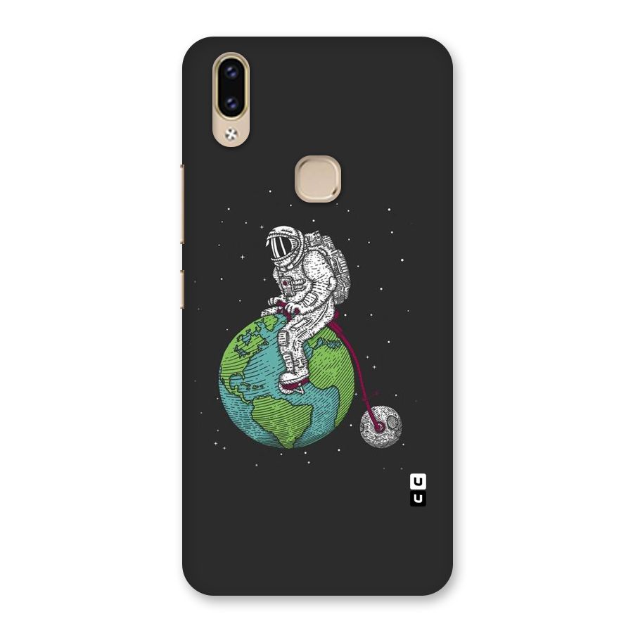 Earth Space Doodle Back Case for Vivo V9 Youth