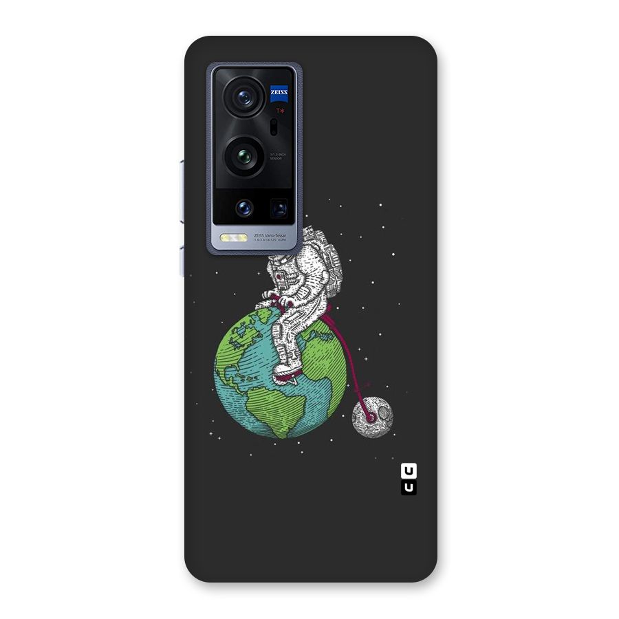 Earth Space Doodle Back Case for Vivo X60 Pro Plus