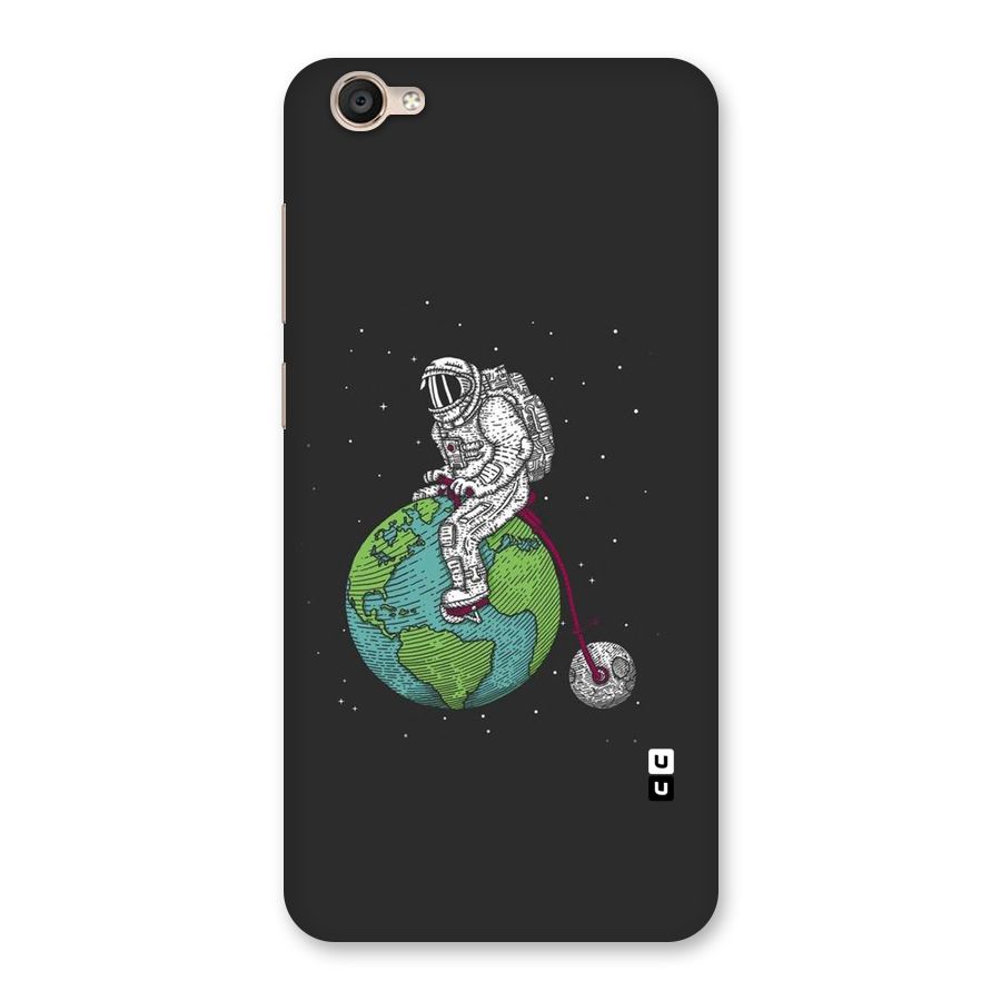 Earth Space Doodle Back Case for Vivo Y55L