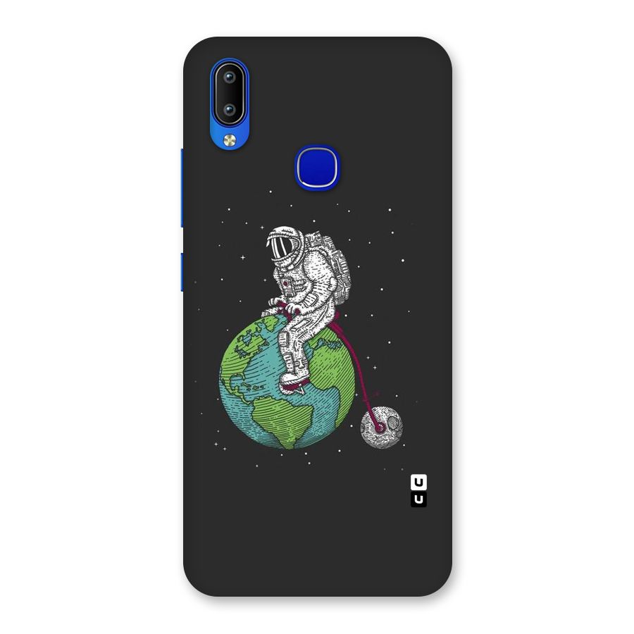 Earth Space Doodle Back Case for Vivo Y91