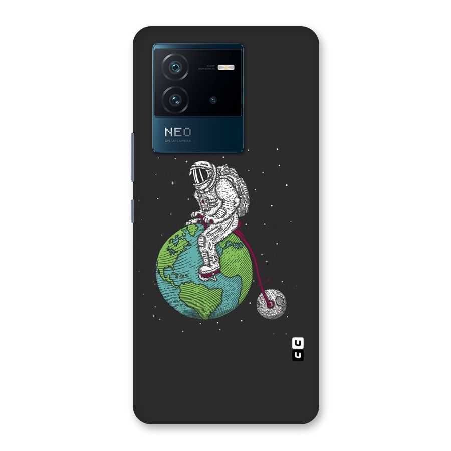 Earth Space Doodle Back Case for Vivo iQOO Neo 6 5G