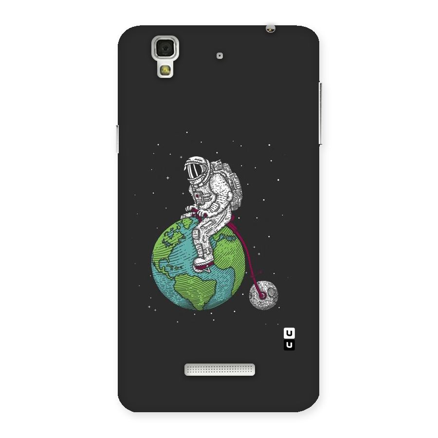 Earth Space Doodle Back Case for Yu Yureka