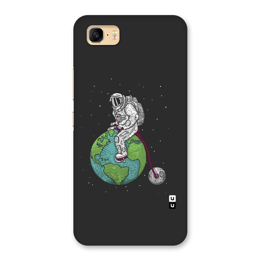 Earth Space Doodle Back Case for Zenfone 3s Max