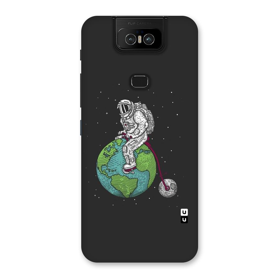 Earth Space Doodle Back Case for Zenfone 6z