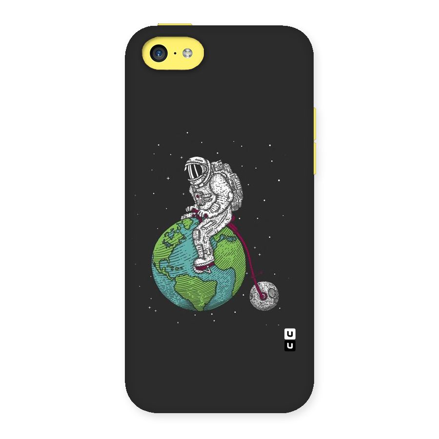 Earth Space Doodle Back Case for iPhone 5C