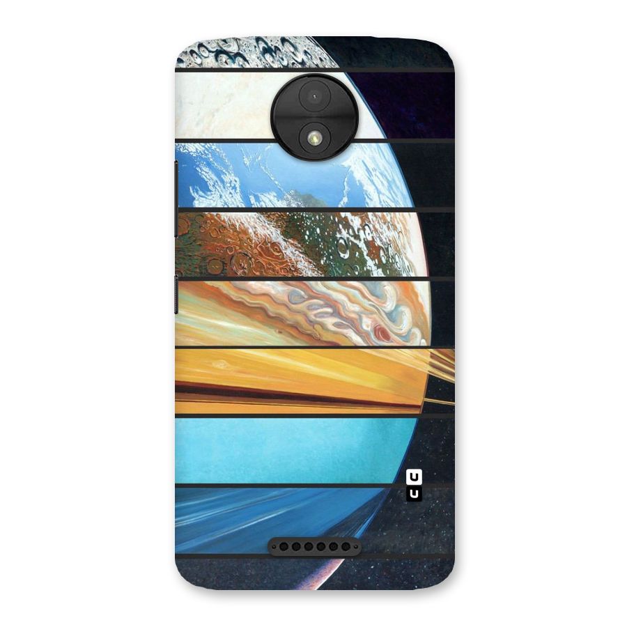 Earthly Design Back Case for Moto C