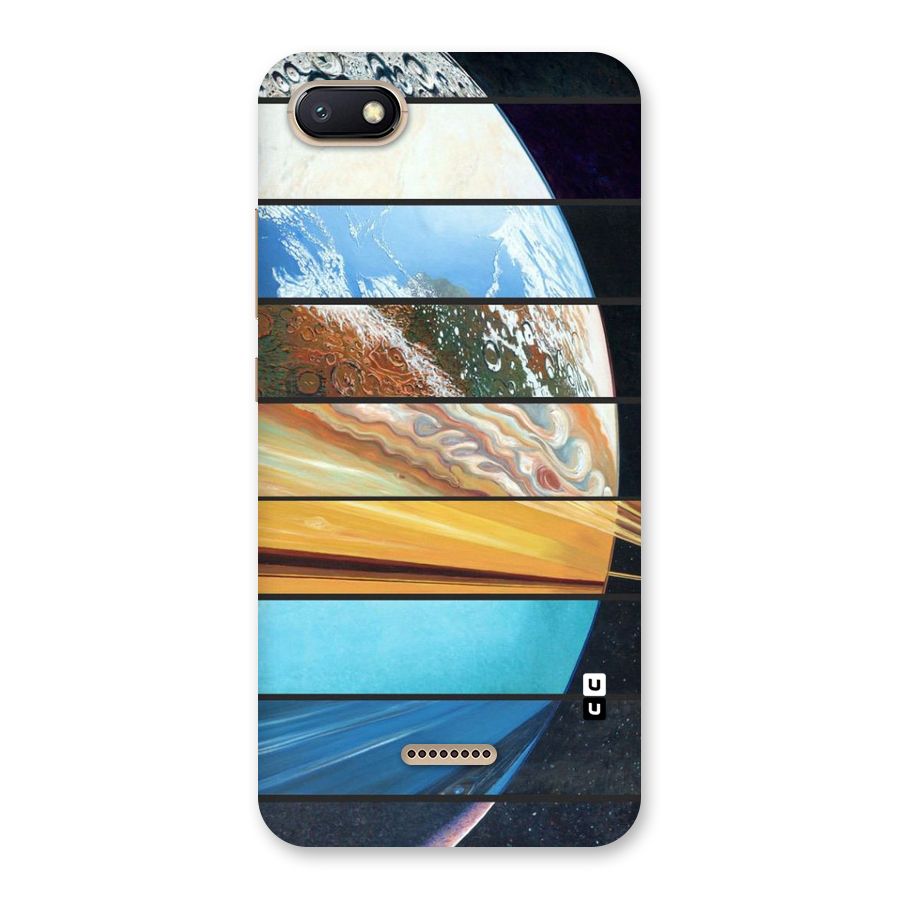 Earthly Design Back Case for Redmi 6A