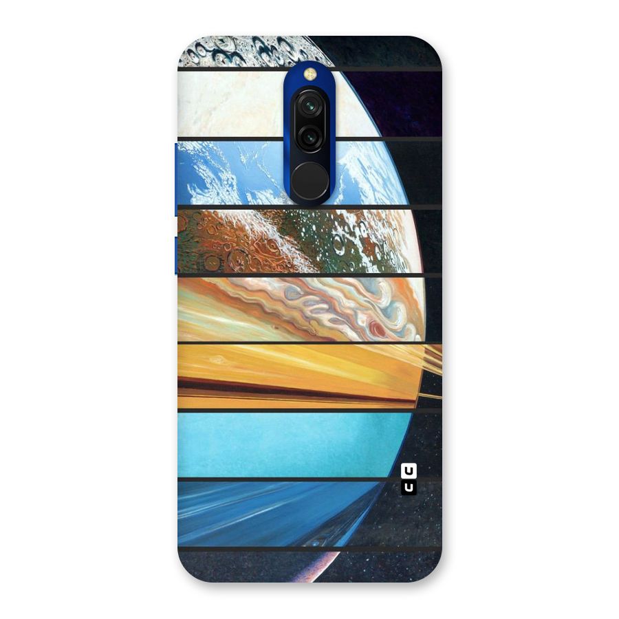 Earthly Design Back Case for Redmi 8