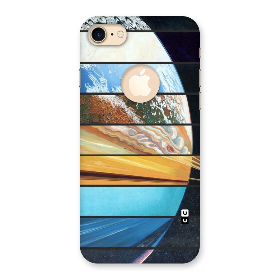 Earthly Design Back Case for iPhone 7 Logo Cut