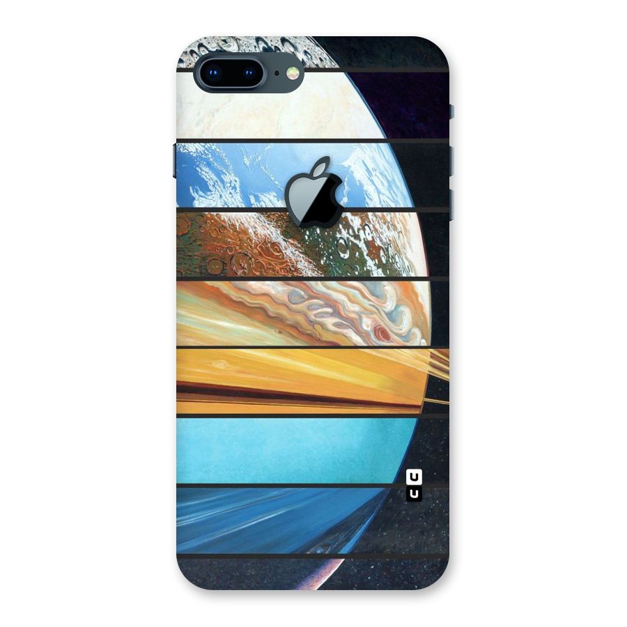 Earthly Design Back Case for iPhone 7 Plus Apple Cut