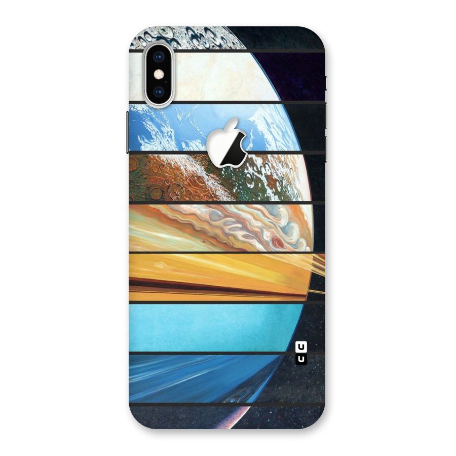 Earthly Design Back Case for iPhone XS Max Apple Cut