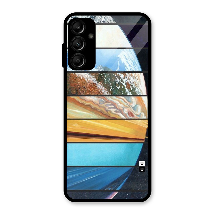 Earthly Design Glass Back Case for Galaxy A14 5G