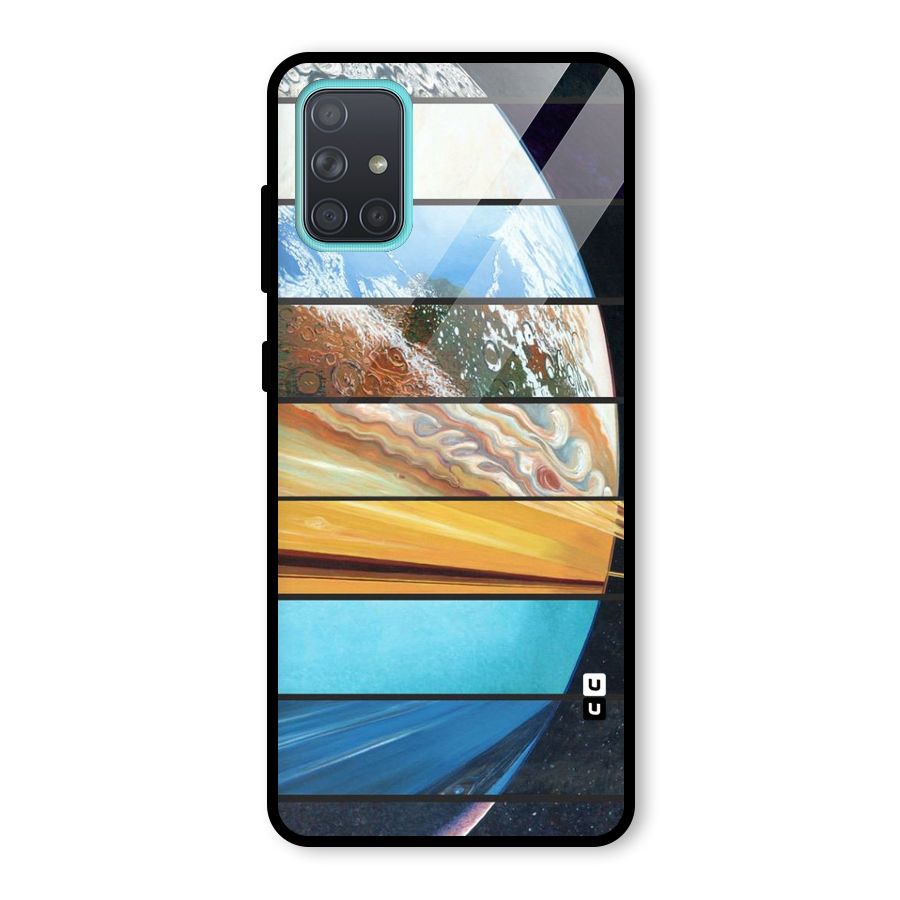 Earthly Design Glass Back Case for Galaxy A71