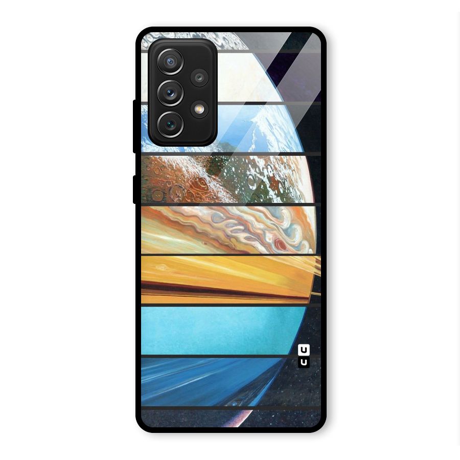 Earthly Design Glass Back Case for Galaxy A72