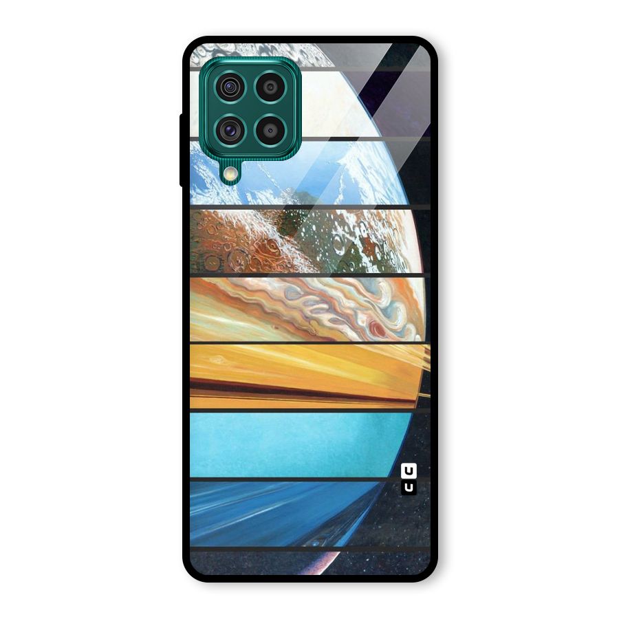 Earthly Design Glass Back Case for Galaxy F62
