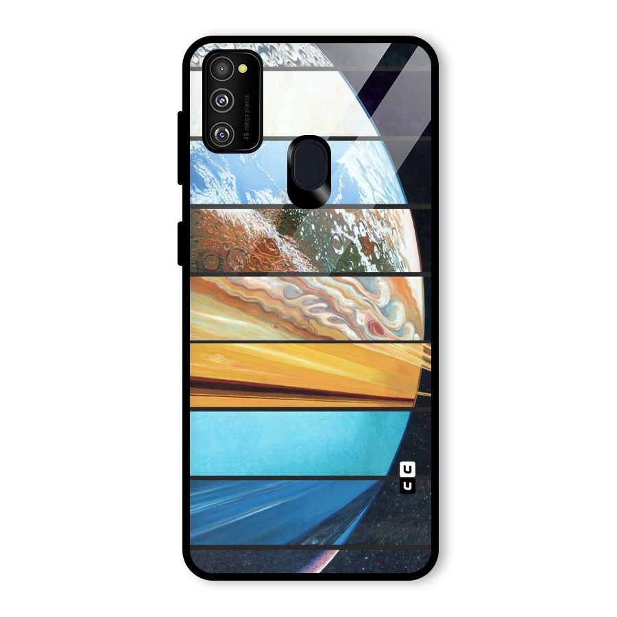 Earthly Design Glass Back Case for Galaxy M30s