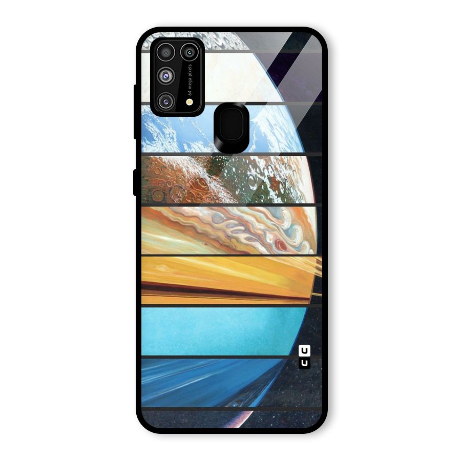 Earthly Design Glass Back Case for Galaxy M31