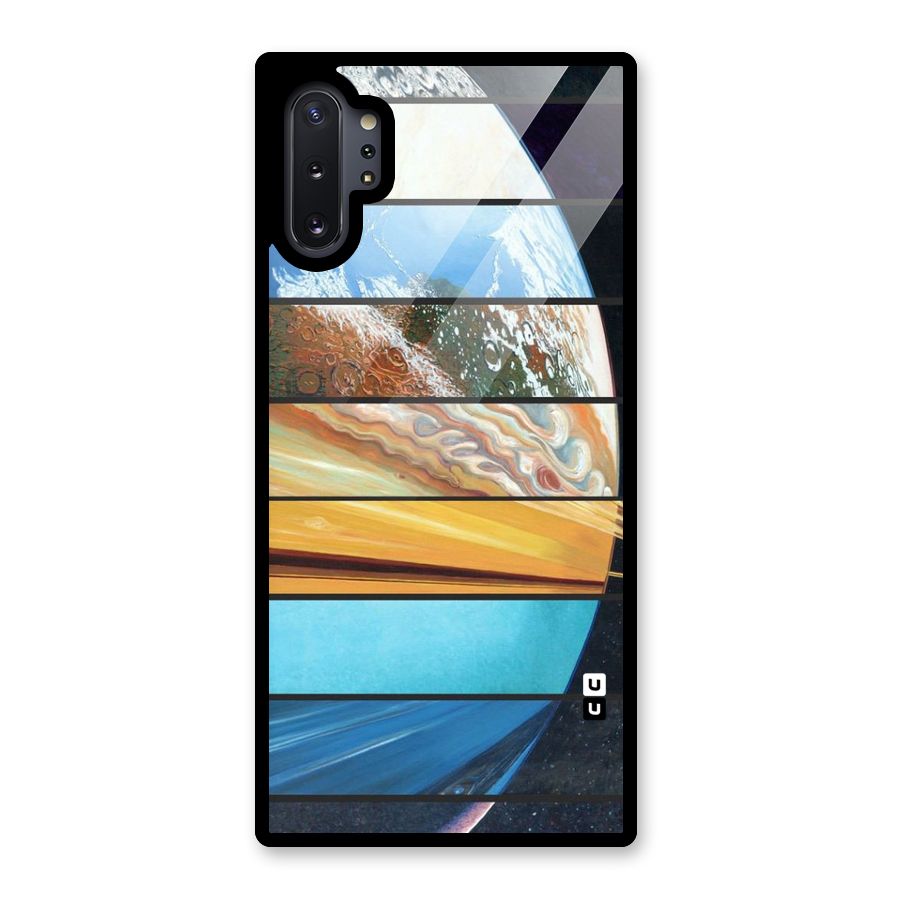 Earthly Design Glass Back Case for Galaxy Note 10 Plus