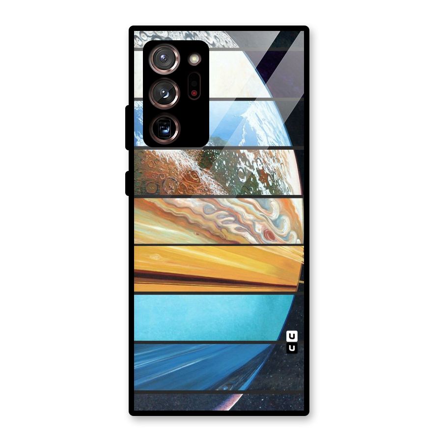 Earthly Design Glass Back Case for Galaxy Note 20 Ultra 5G