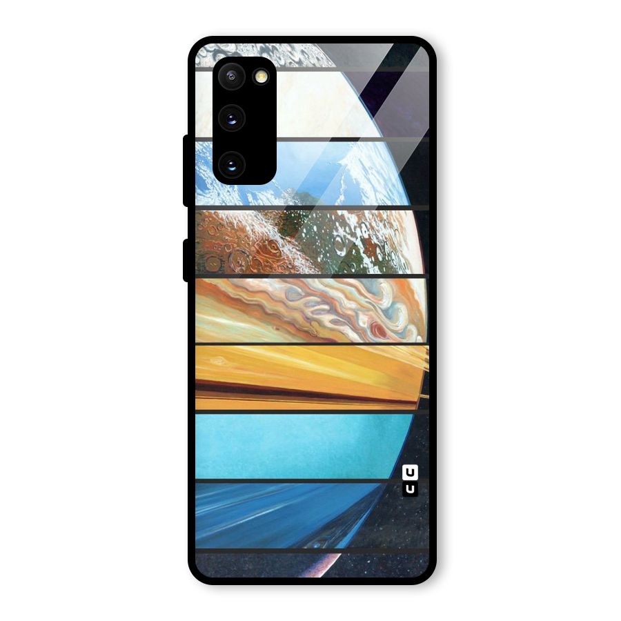 Earthly Design Glass Back Case for Galaxy S20 FE