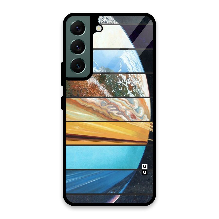 Earthly Design Glass Back Case for Galaxy S22 5G
