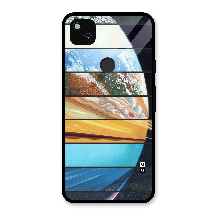 Earthly Design Glass Back Case for Google Pixel 4a