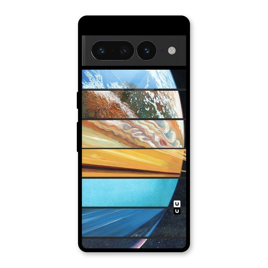 Earthly Design Glass Back Case for Google Pixel 7 Pro