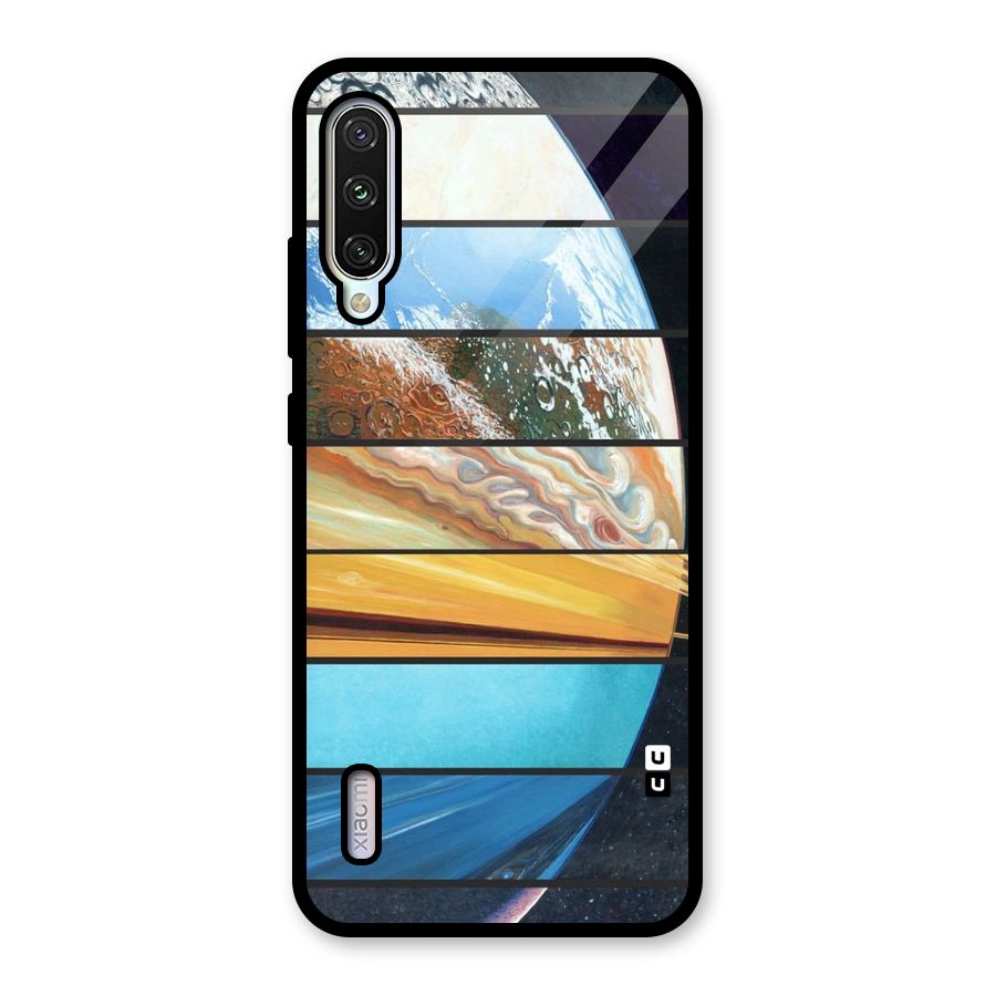 Earthly Design Glass Back Case for Mi A3