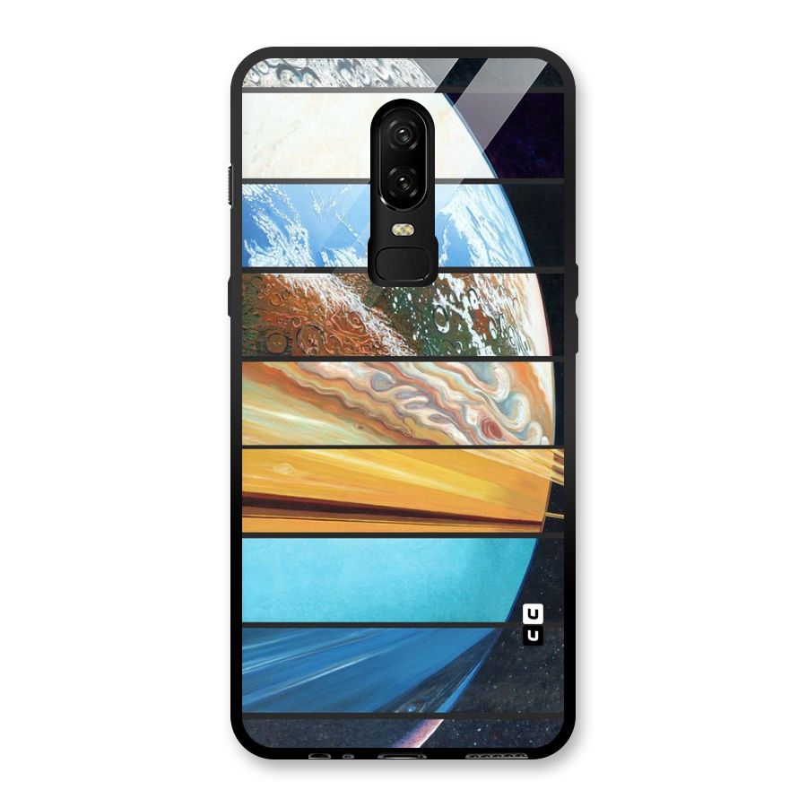 Earthly Design Glass Back Case for OnePlus 6