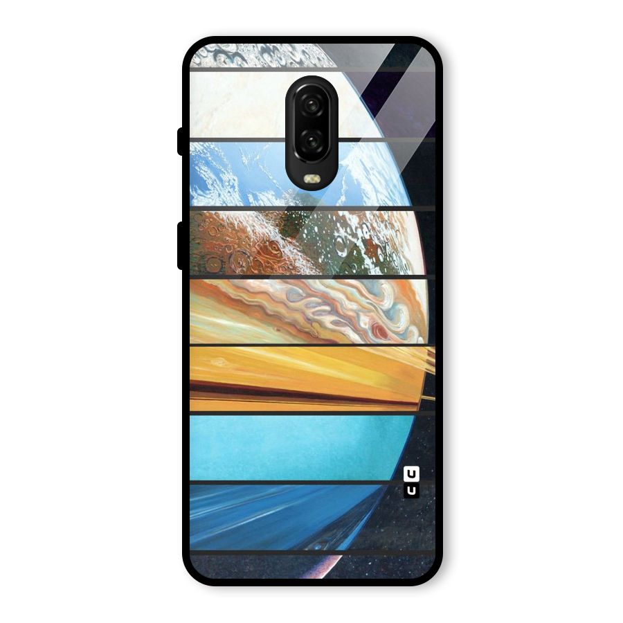 Earthly Design Glass Back Case for OnePlus 6T