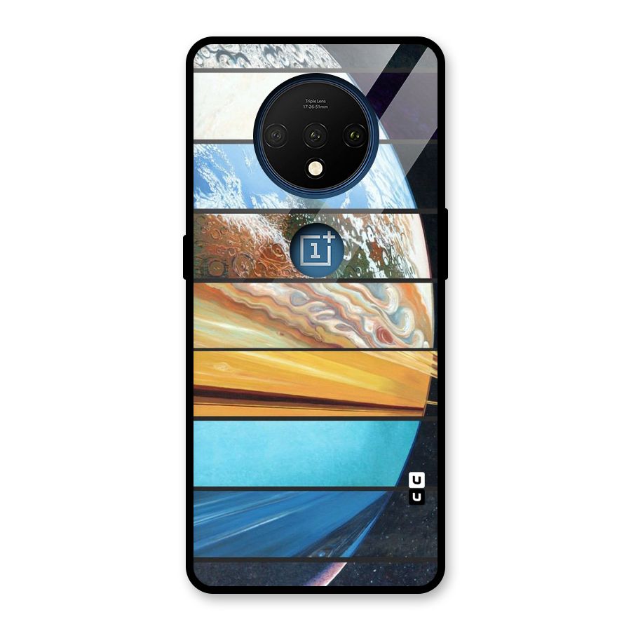 Earthly Design Glass Back Case for OnePlus 7T
