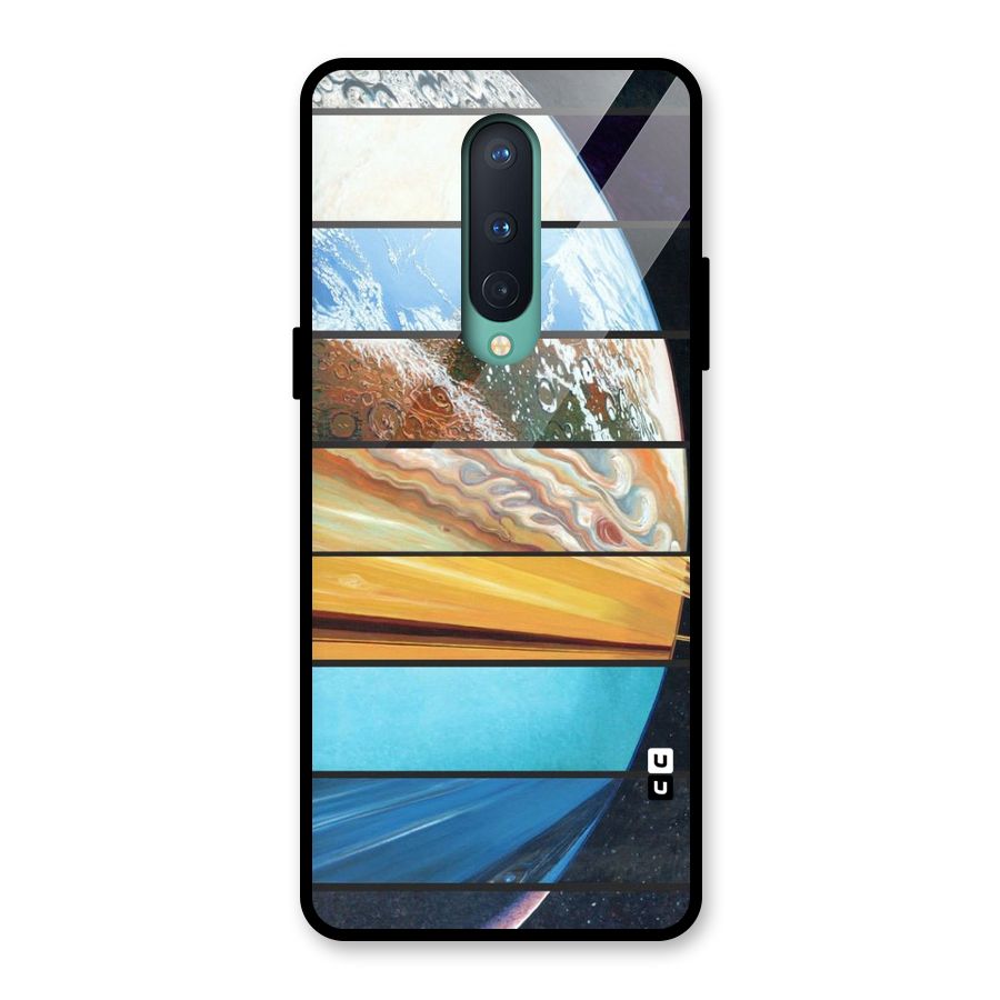 Earthly Design Glass Back Case for OnePlus 8