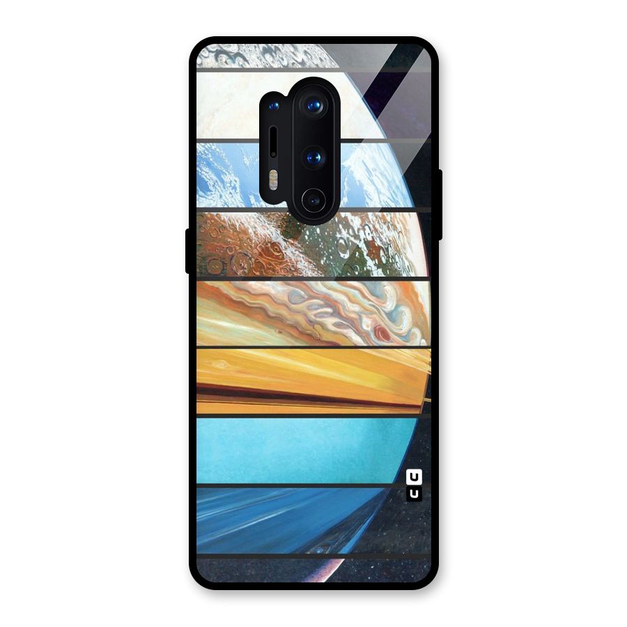 Earthly Design Glass Back Case for OnePlus 8 Pro