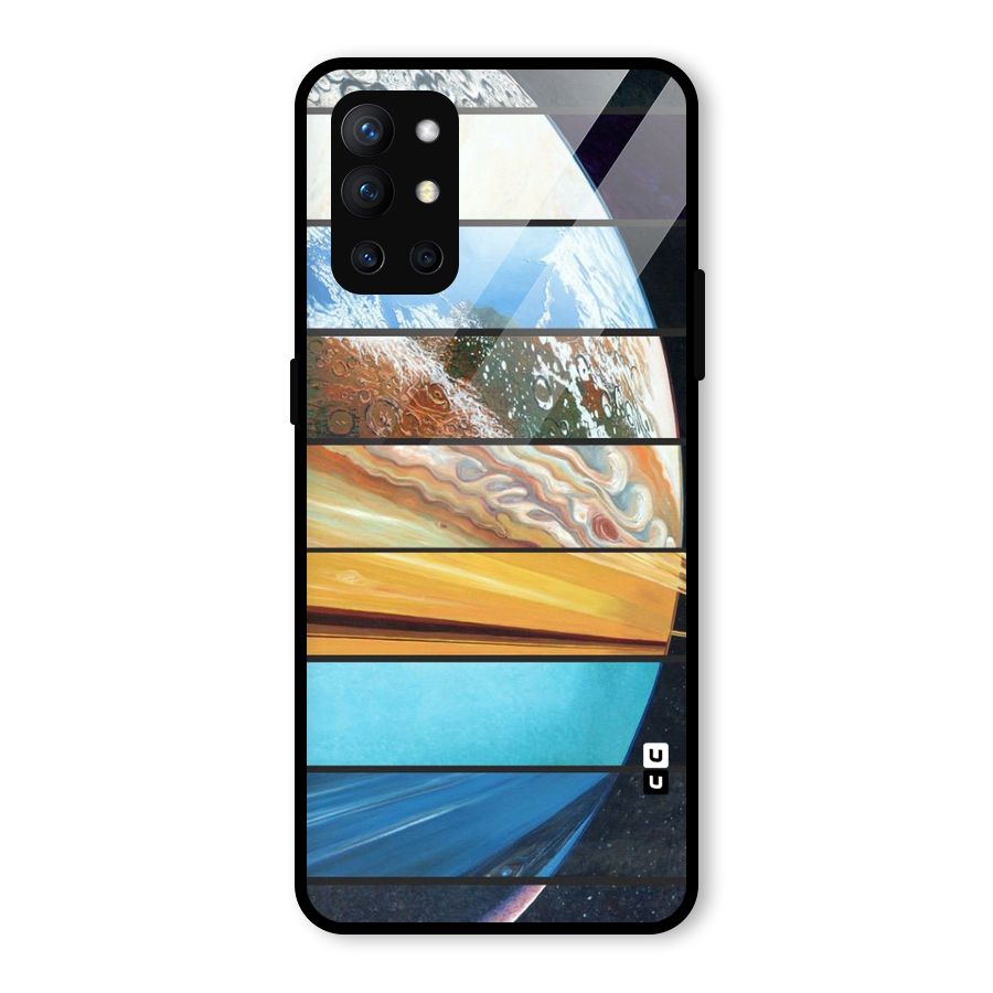 Earthly Design Glass Back Case for OnePlus 9R