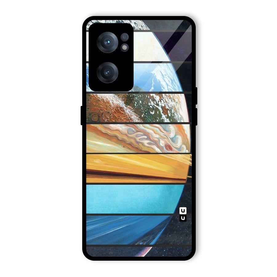 Earthly Design Glass Back Case for OnePlus Nord CE 2 5G