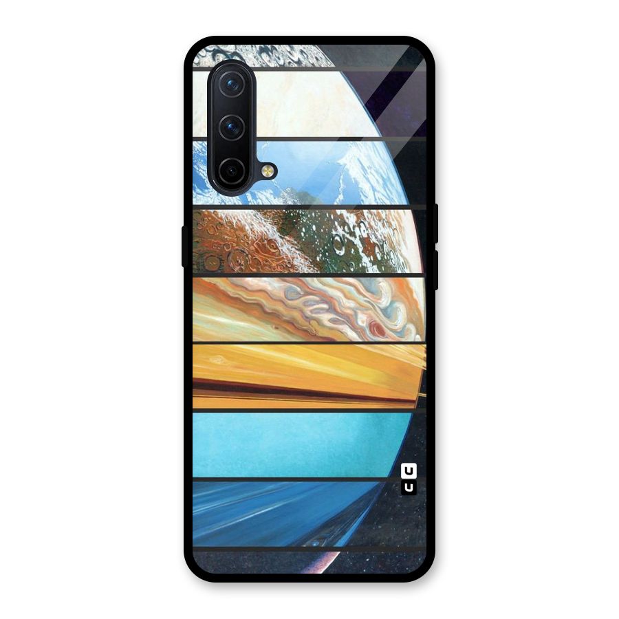 Earthly Design Glass Back Case for OnePlus Nord CE 5G