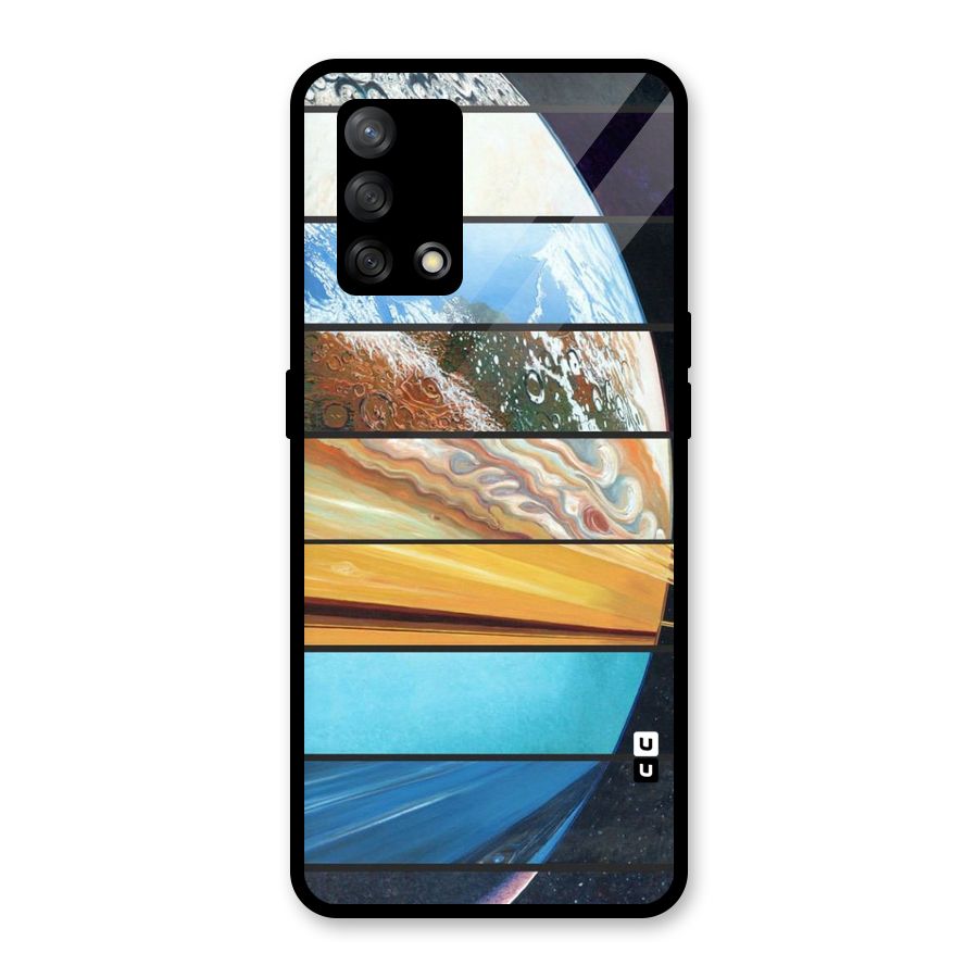 Earthly Design Glass Back Case for Oppo F19