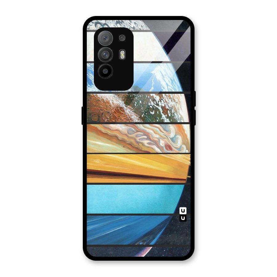 Earthly Design Glass Back Case for Oppo F19 Pro Plus 5G