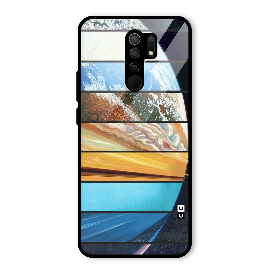 Earthly Design Glass Back Case for Poco M2