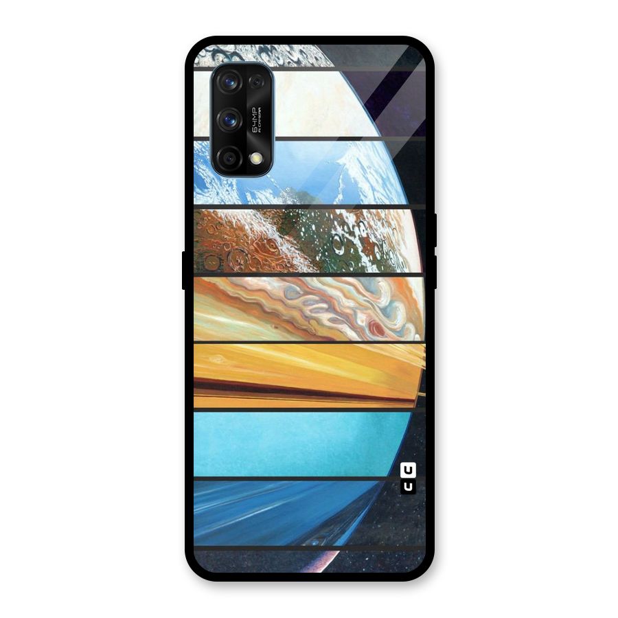 Earthly Design Glass Back Case for Realme 7 Pro