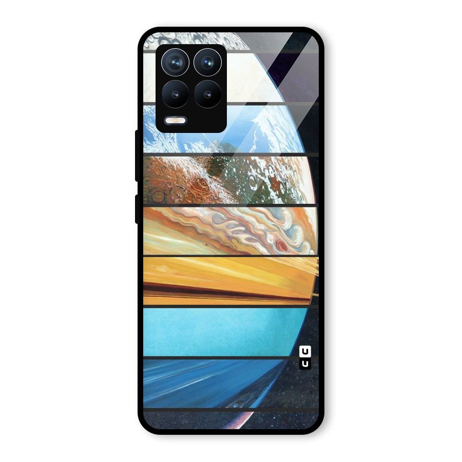 Earthly Design Glass Back Case for Realme 8