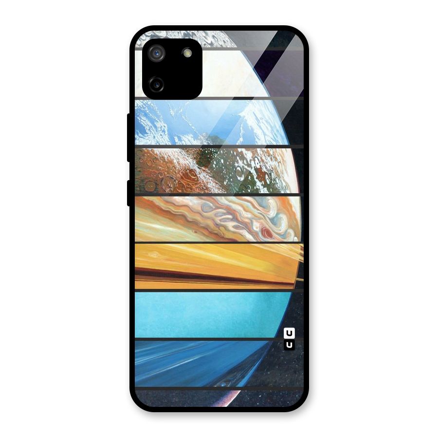 Earthly Design Glass Back Case for Realme C11