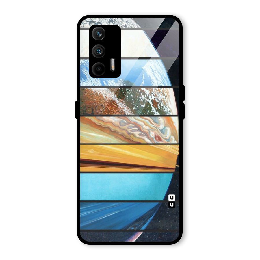 Earthly Design Glass Back Case for Realme GT 5G